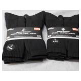 12 pair Wear Proof Black Athletic S...