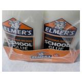 6 Elmers School Glue 7.6 oz Each...