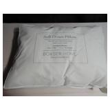 Soft 700 fill Power Luxury White Duck Down RDS Certified Machine Washable White Bed Pillow Standard Size | BOKSER HOME