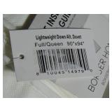 Lightweight Premium Down Alternative Duvet Comforter Insert Full/Queen | BOKSER HOME