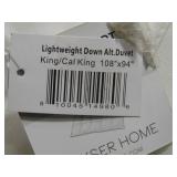Lightweight Premium Down Alternative Duvet Comforter Insert King/Cal King | BOKSER HOME