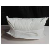 Medium 700 fill Power Luxury White Duck Down RDS Certified Machine Washable White Bed Pillow Standard | BOKSER HOME