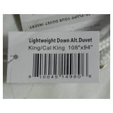 Lightweight Premium Down Alternative Duvet Comforter Insert King/Cal KIng | BOKSER HOME
