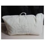 2 Pack Medium White Duck Feather & Down Bed Pillow King Size | BOKSER HOME