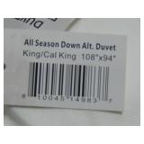 All Season Premium Down Alternative Duvet Comforter Insert King/Cal King| BOKSER HOME