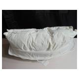 2 Pack King/Cal King Medium White Duck Feather & Down Bed Pillow | BOKSER HOME