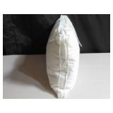 Standard- Firm 700 fill Power Luxury White Duck Down RDS Certified Machine Washable White Bed Pillow | BOKSER HOME