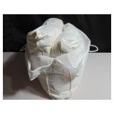 2 Pack Firm White Duck Feather & Down Bed Pillow King Size | BOKSER HOME