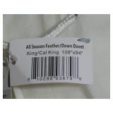 All Season Feather & Down Duvet Comforter Insert King/Cal King| BOKSER Home
