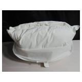 2 Pack Soft White Duck Feather & Down Bed Pillow Standard Size | BOKSER HOME