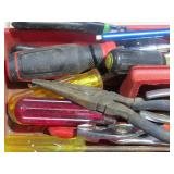 Tool Box with Assorted Hand Tools