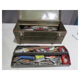 Tool Box with Assorted Hand Tools