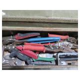 Tool Box with Assorted Hand Tools