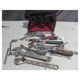 Tool Bag with Assorted Wrenches