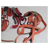 Mixed Lot of New and Used Tie Down Ratchet Straps
