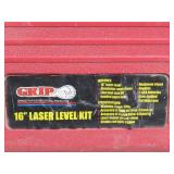 Grip 16 inch Laser Level Kit