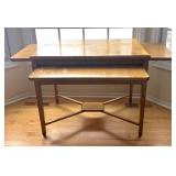 LR - Vintage Four Leaf Expanding Table