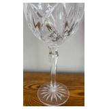 DR - Set of 2 Waterford Brookside Crystal Wine Goblets