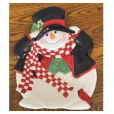 DR - Set of 4 Festive Fitz and Floyd Holiday Plates