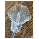 DR - Pair of Waterford Crystal Floral Stems