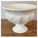 DR - Two Vintage White Ceramic Planters by Haeger and More