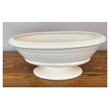 DR - Two Vintage White Ceramic Planters by Haeger and More