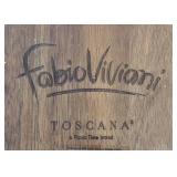 DR - Fabio Viviani Toscana Wooden Serving Bowl with Salad Hands