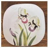 DR - Vintage Fire-King Baking Dish and Red Wing Hand Painted Platter