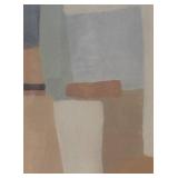 LL  - Pair of Abstract Framed Prints