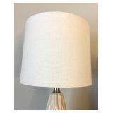 MB - Modern Ceramic Table Lamp with Geometric Design