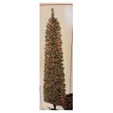 LL  - 7 ft Cashmere Pencil Tree by Ashland Christmas
