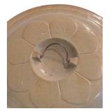 LL  - Vintage Red Wing 15 Gallon Crock Lid with Metal Handle