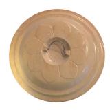 LL  - Vintage Red Wing 15 Gallon Crock Lid with Metal Handle