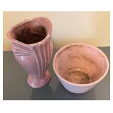 LL  - Vintage Pink Pottery by USA Pottery and More