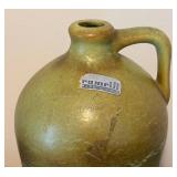 LL  - Vintage Rumrill Pottery Candle Holder Jug