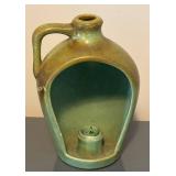 LL  - Vintage Rumrill Pottery Candle Holder Jug