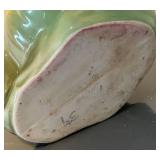 LL  - Petite Vintage Frog Planter