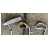 G - Variety Assorted Golf Clubs Including Putters, Irons and Woods