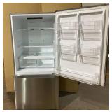 Vissani 18.7 cu. ft. Bottom Freezer Refrigerator in Stainless Steel (Minor Transit Damage)