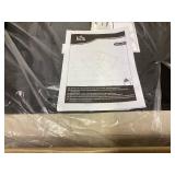 HOMCOM Convertible Floor Sofa Chair, Folding Couch Bed, Guest Chaise Lounge with 2 Pillows, Adjustable Backrest and Headrest, 51.25" L, Beige