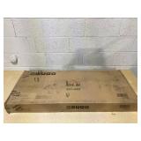 HOMCOM Makeup Vanity Table with Mirror and Storage, White