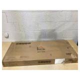 HOMCOM Makeup Vanity Table with Mirror and Storage, White