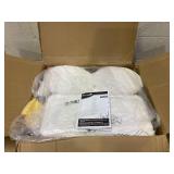 PawHut 89"- 100" Floor to Ceiling Cat Tree with Scratching Posts, Hammock, Perches & Toy Balls, White (Maybe Missing Hardware)