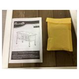 PawHut Wooden Rabbit Hutch with Openable Asphalt Roof, Tray, Brown  33.1" x 16.9" x 27.6"