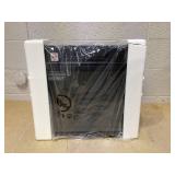 HOMCOM Electric Fireplace, Freestanding Heater with LED Log Flame, Overheat Protection and Remote Control, 1400W, White Fireplace Insert Dimension: 18" W x 5" D x 17.25" (Missing Mantel)