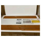 PawHut 3-Room Tortoise Habitat House w/ Balcony & 2 Stories, 44" x 25.5" x 25", Coffee