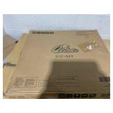 Qaba Wooden Kids Table and Chair Set Ideal for Arts, Meals, Homework, Cute Toddler Activity Table for Age 1-4 Years, White (Missing Parts: 4 Table Legs)