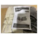 Outsunny 13x13 Gazebo Netting Mosquito Netting Screen with Zippers, Black Rings, High-Quality Polyester, Washable, Black