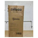 Outsunny Tall Planters for Outdoor Plants Set of 3, 28 In Taper Planters with Drainage Holes, Indoor Grande Plant Pots, Front Porch Decor (Black) (Only Planters)