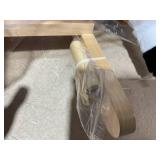 Qaba Kids Plush Toy Rocking Horse, Wooden Ride-on Chair, Plush Animal Rocker with Realistic Sounds and Moving Tail for Toddlers, Brown